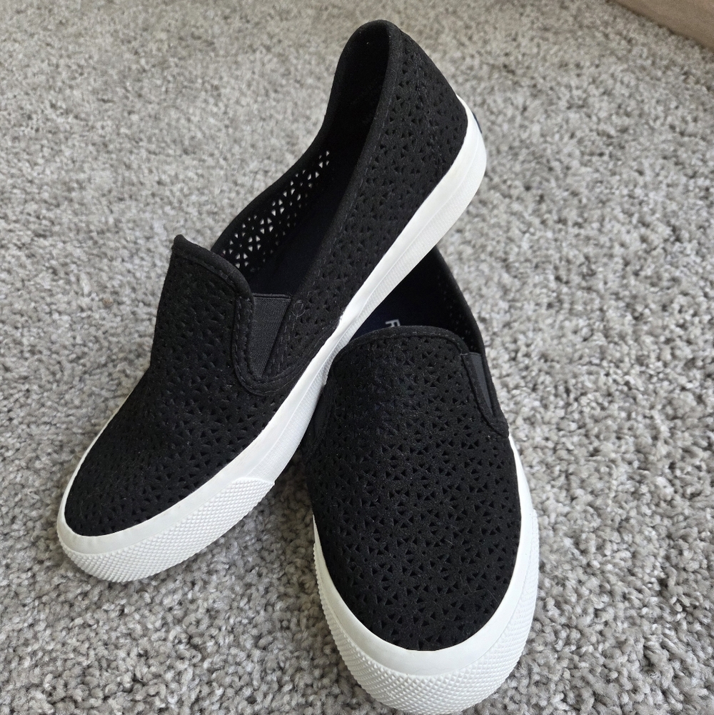 Seaside Nautical Perforated Slip Ons